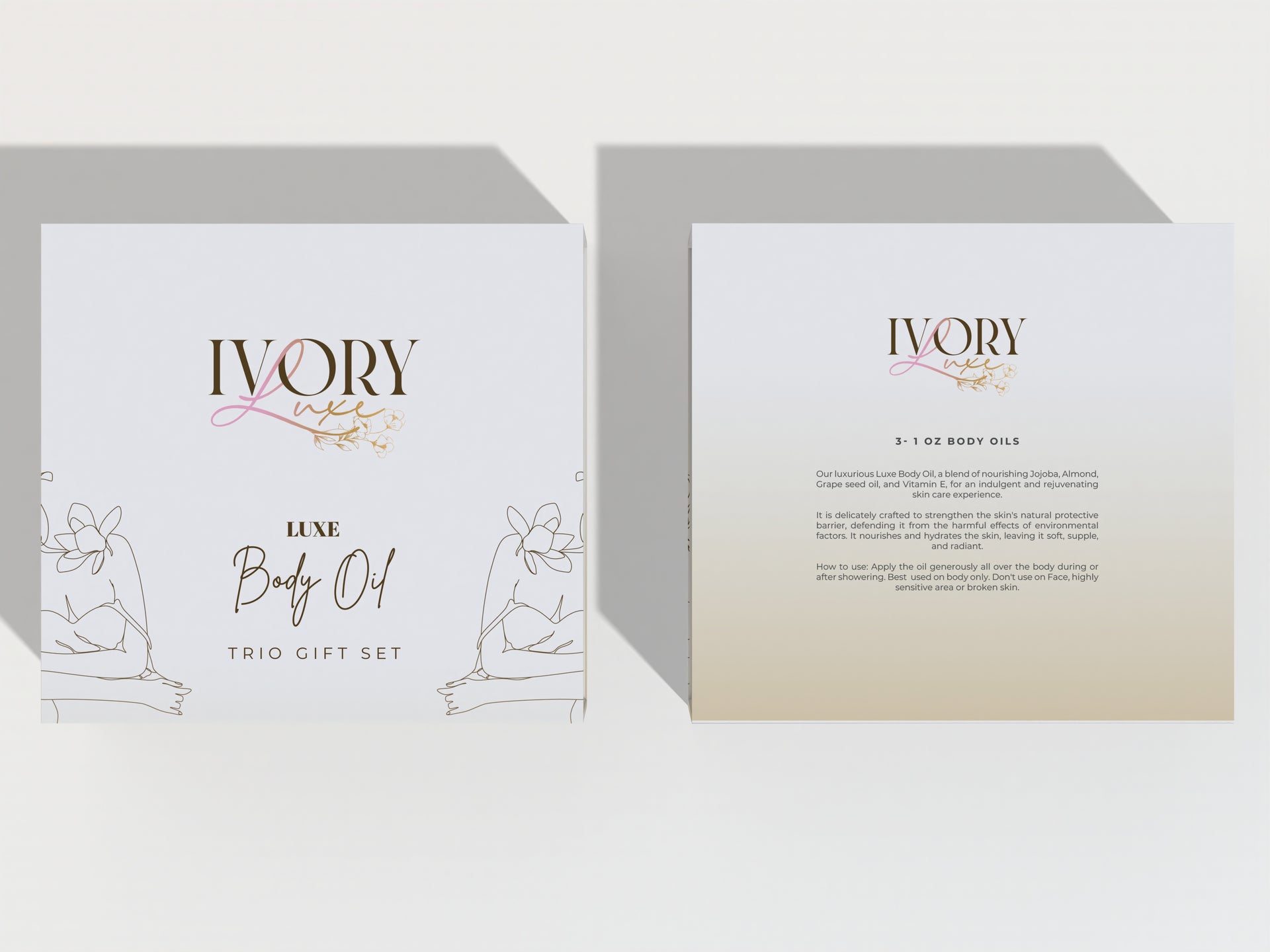 Holiday: Trio Body Oil Set