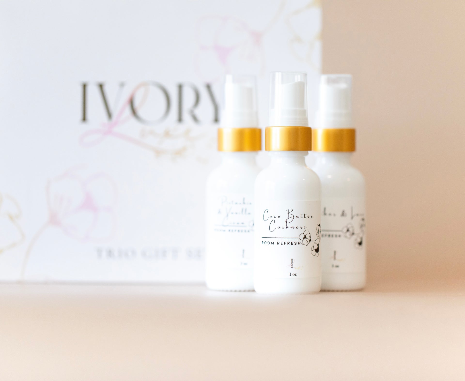 Trio  Room & Linen Spray Gift Set
