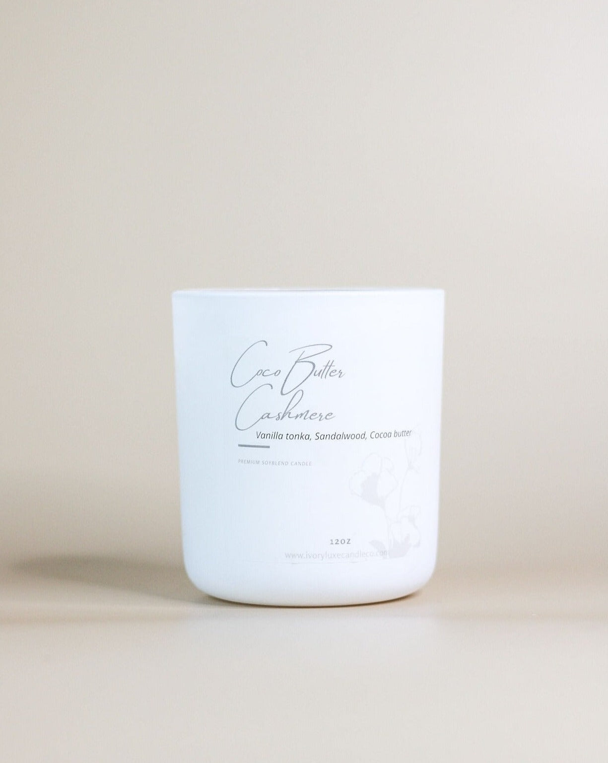 Coco Butter Cashmere (BEST SELLER) | Premium Soy Blend Candle
