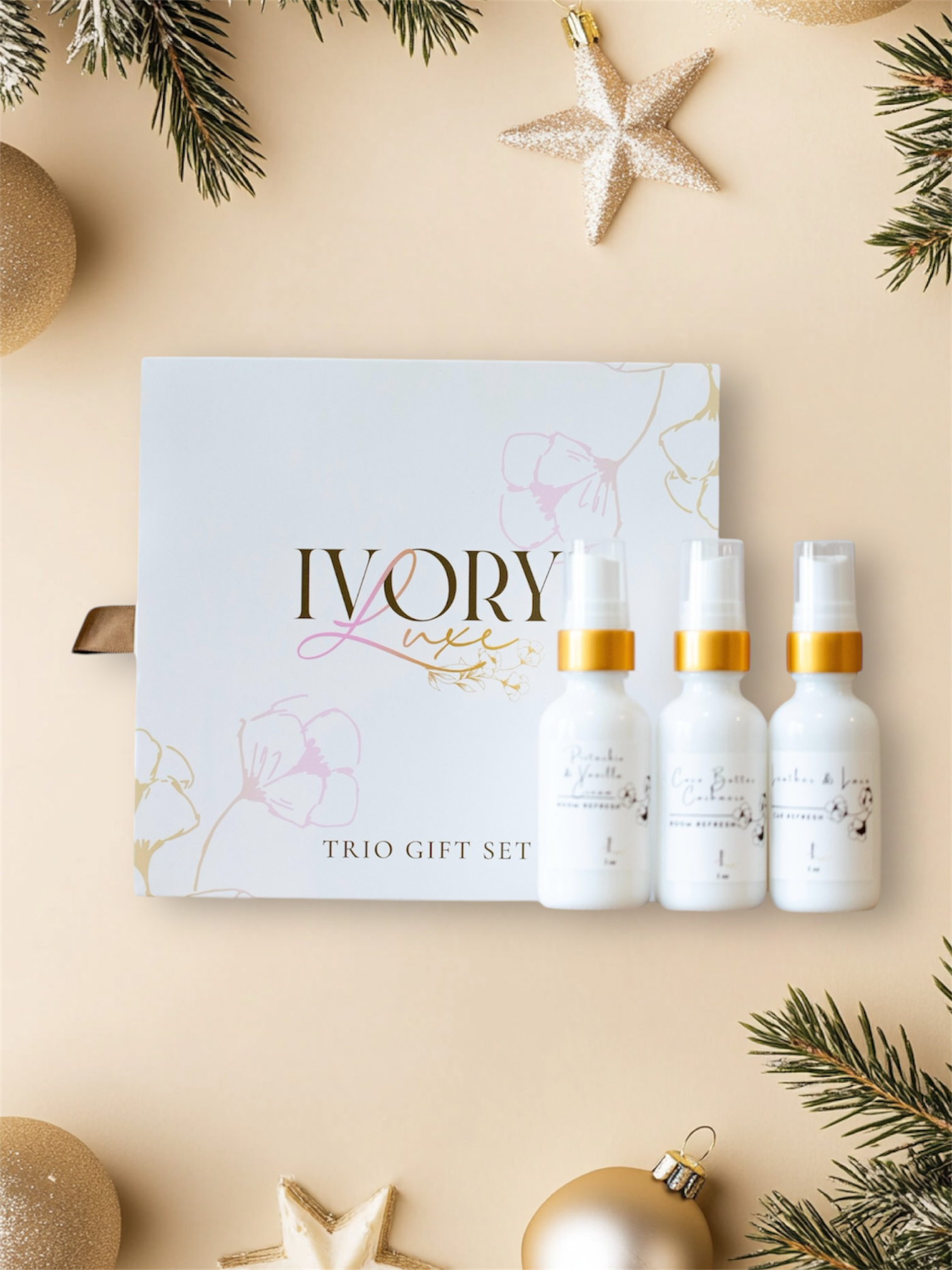Holiday Bulk Bundle: Trio  Room & Linen Spray Gift Set