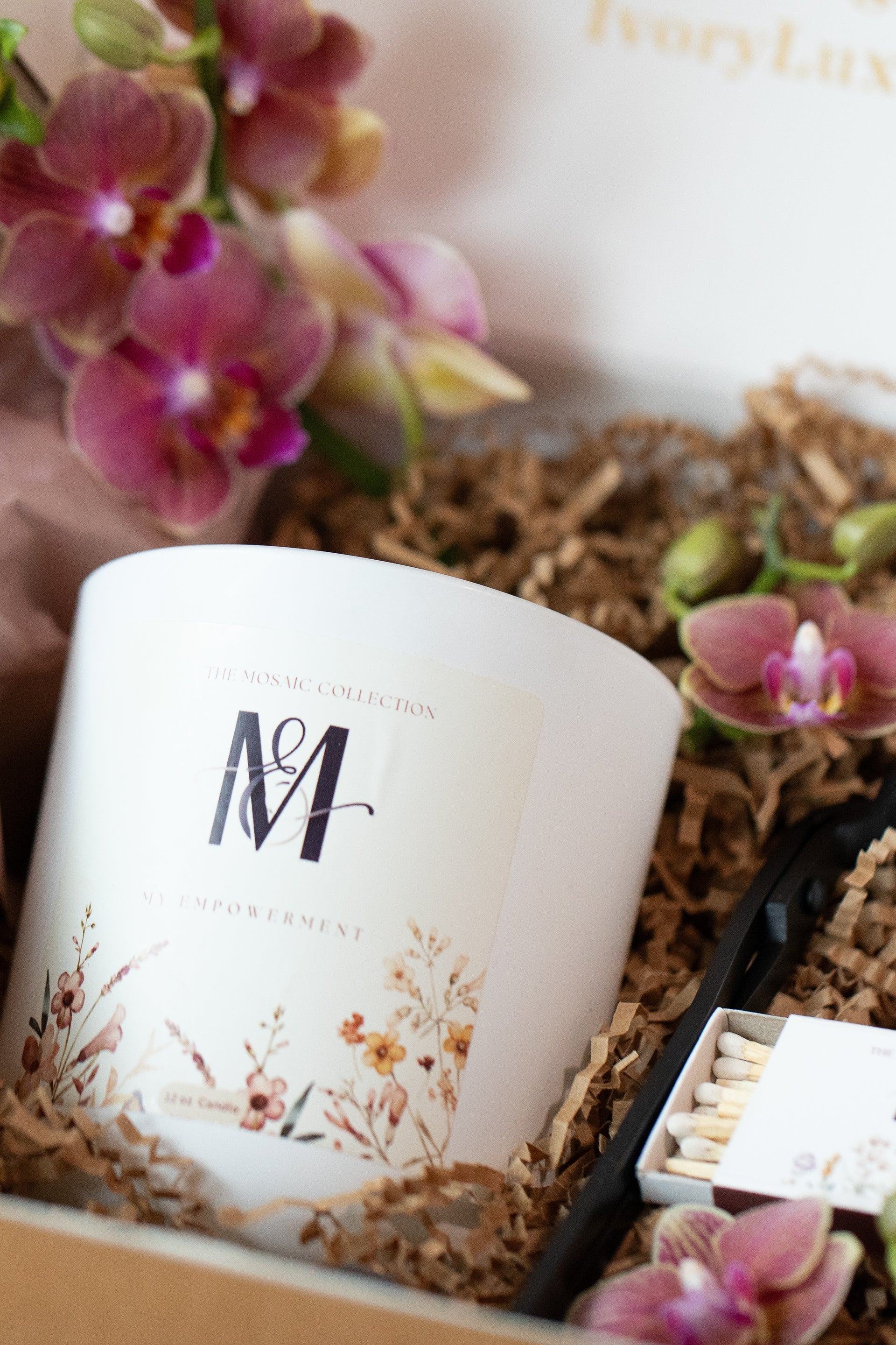 Custom Ivory Luxe Box